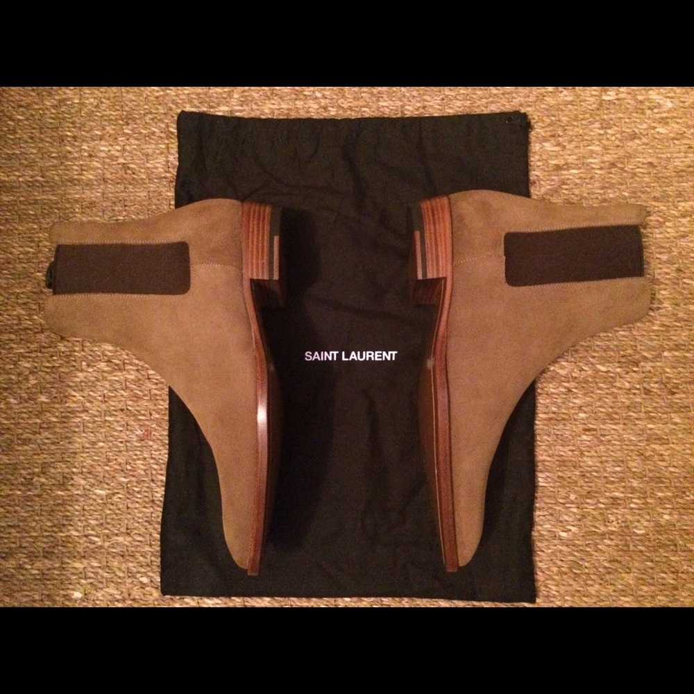 ❌SOLD❌ YSL Wyatt 30 Chelsea Boot New SIGARO - Picture 7 of 8